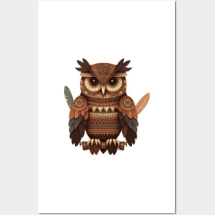 Sacred Owl Posters and Art